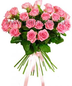 Букет 35 розовых роз