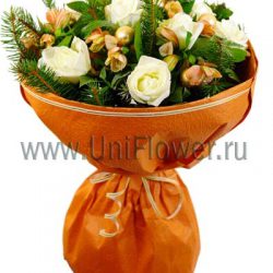 Букет роз «Сочельник»