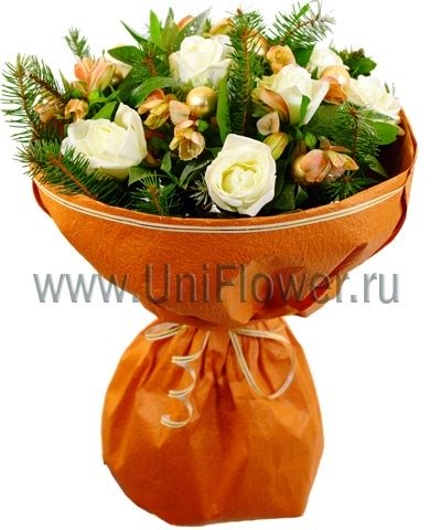 Букет роз «Сочельник»