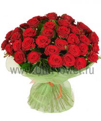 Букет 51 роза Гран При