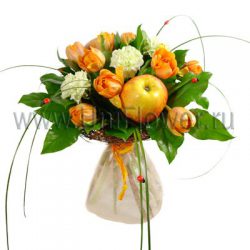 Букет тюльпанов «Сюрприз»