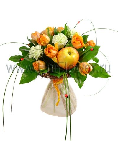 Букет тюльпанов «Сюрприз»