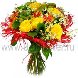 Букет роз «Арлекино»
