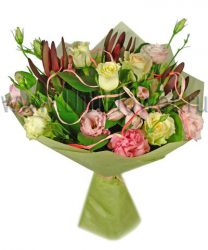 Оригинальный букет роз «Либретто»