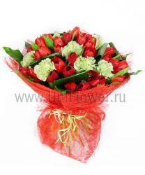 Букет тюльпанов «Фортуна»