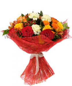 Букет из роз  «Сильва»