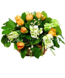 Букет тюльпанов «Двенадцать месяцев»