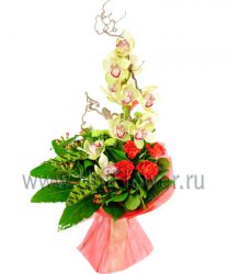 Букет орхидей «Мадонна»