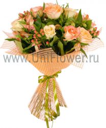 Букет роз «Коктейль»