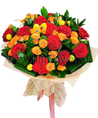 Букет роз «Карнавал»